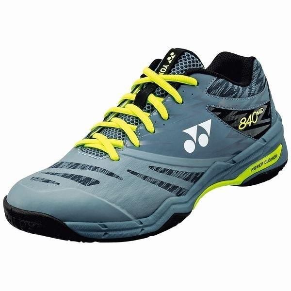YONEX バドミントンシューズ ブルー/グレー YONEX/ヨネックス】パワークッションエアラスZワイド グレー