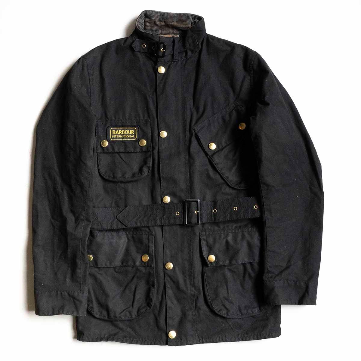 イングランド製】 BARBOUR 【SL International Jacket】38 インターナショナル オイルド モーターサイクル ジャケット  2411704 - メルカリ