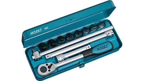2営業日で発送 HAZET ハゼット HAZET ヘキサゴンソケットレンチセット 差込角12.7mm 985 4396766