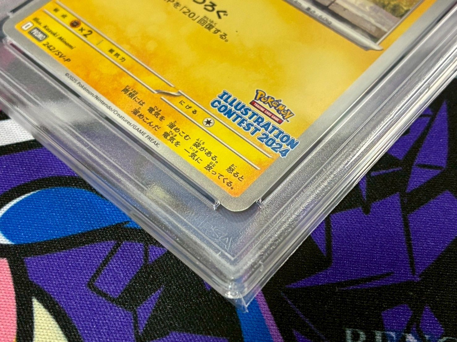 Pokémon Card Illustration contest 2024 Promo Card Pikachu