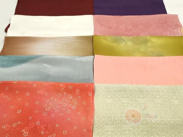 平和屋本店 和装小物 帯揚げ10枚 DZAA10801kh5