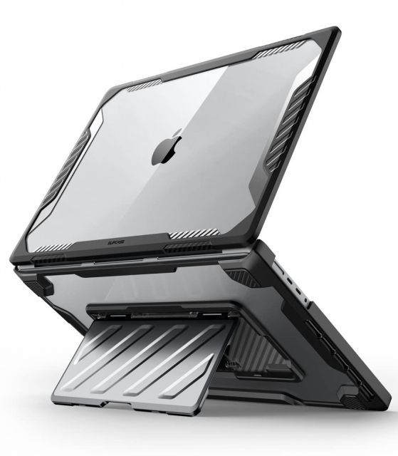 SUPCASE MacBook Pro 16.2インチ カバー M3 Pro|Max 2025 ＆ M2 Pro|Max A2780 2025 ＆ M1 Pro|Max A2485 2021 放熱性 耐衝撃 360 ° 全面保護 スタンド付き 角強