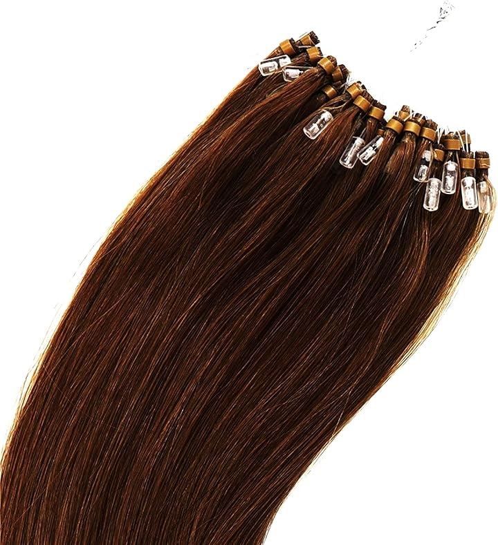 ウィッグ・エクステ Rin XUANHEFA 人毛 ring loop hair チップエクステ レミーエクステ