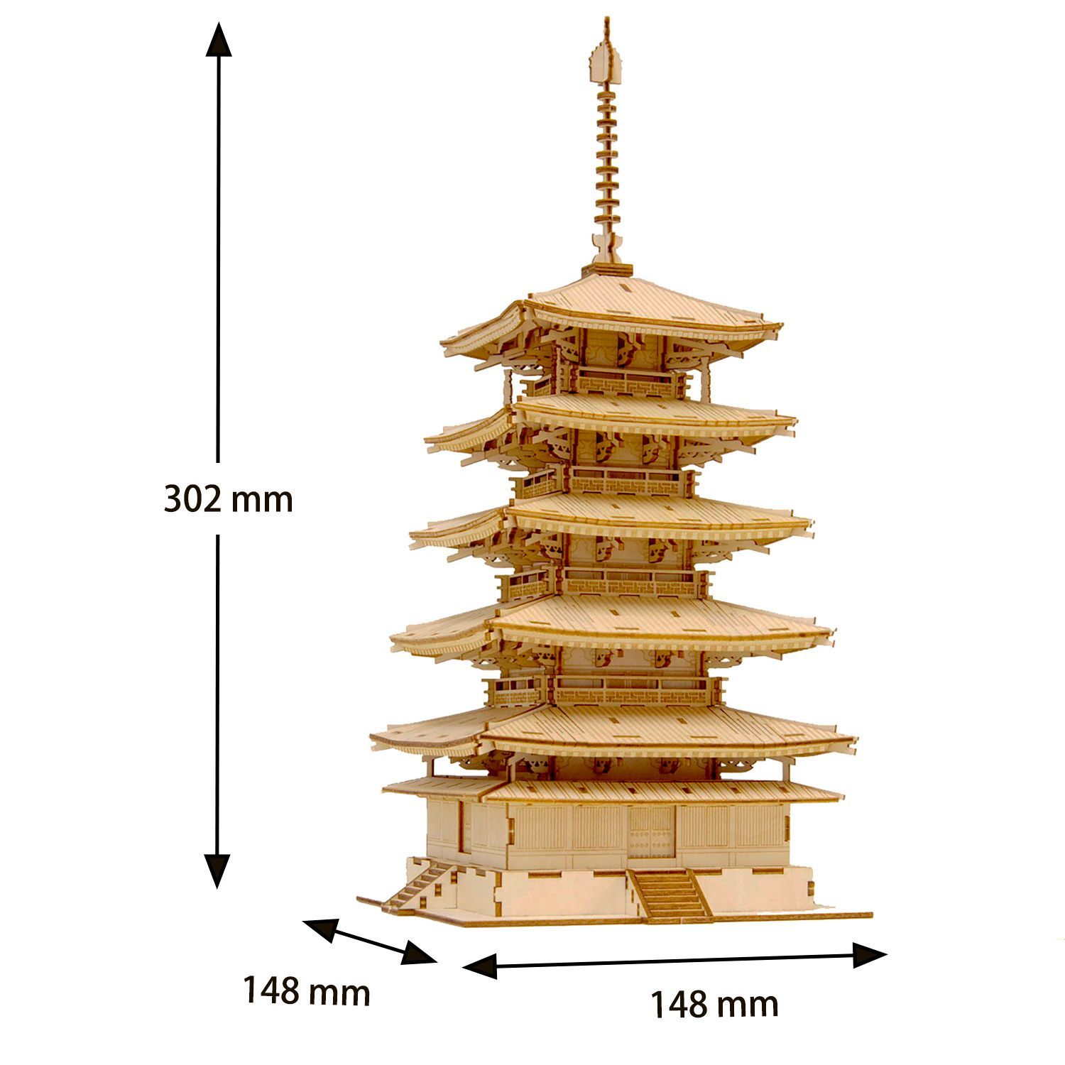 エーゾーン Wooden Art ki-gu-mi 金閣寺