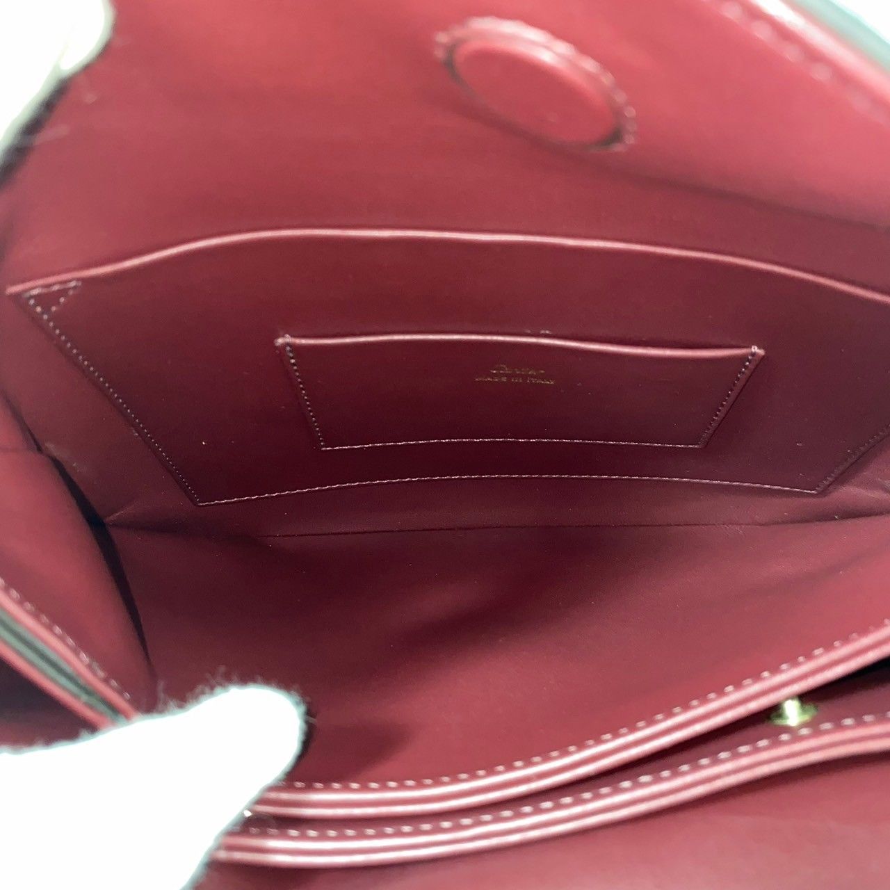 【Cartier】トリニティ トップ ハンドルバッグ ロゴ カーフ Cartier】トリニティ トップ ハンドルバッグ ロゴ カーフ