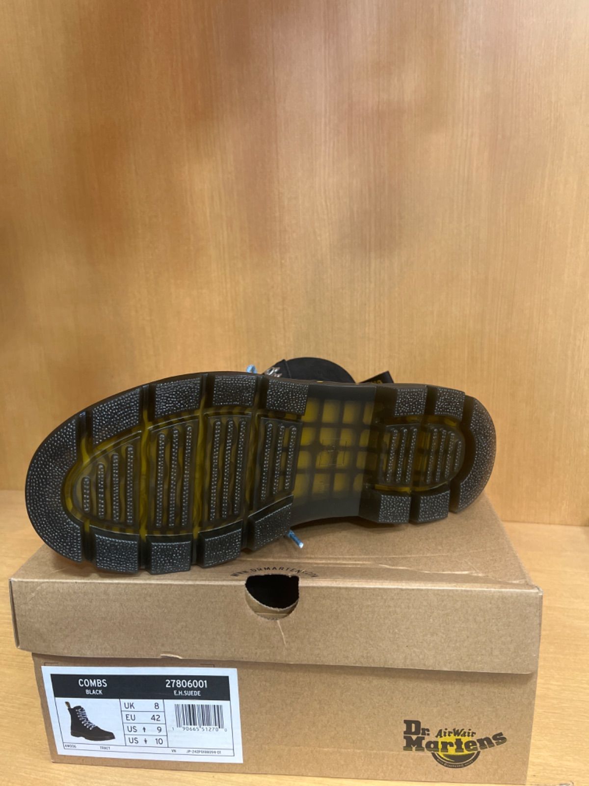 新品】ドクターマーチン COMBS 8EYE BOOT 8アイブーツ メンズ ショート 