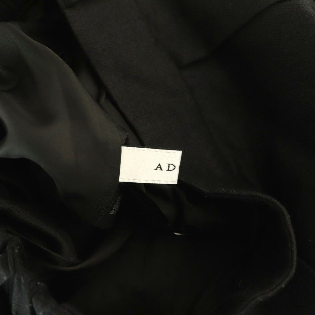 アドーア ADORE 24AW ウールサキソニーパンツ ワイドパンツ 36  