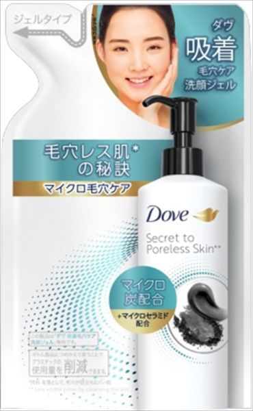 まとめ買い-24点セット ダヴ 吸着毛穴ケア 洗顔ジェル つめかえ用 １４０ｍｌ ユニリーバ 洗顔 クレンジング