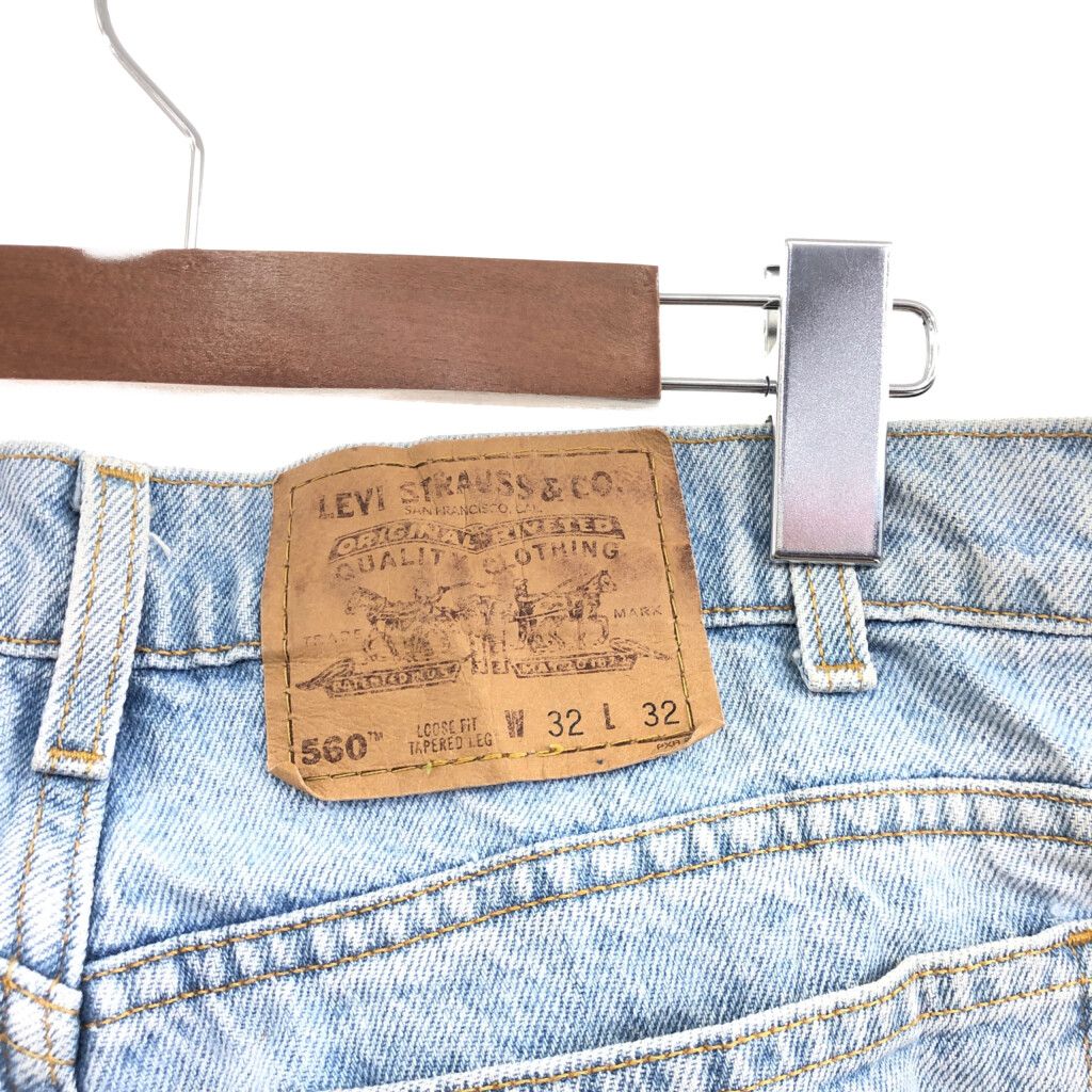 90年代 Levi's リーバイス 560 テーパード デニムパンツ ボトムス ...