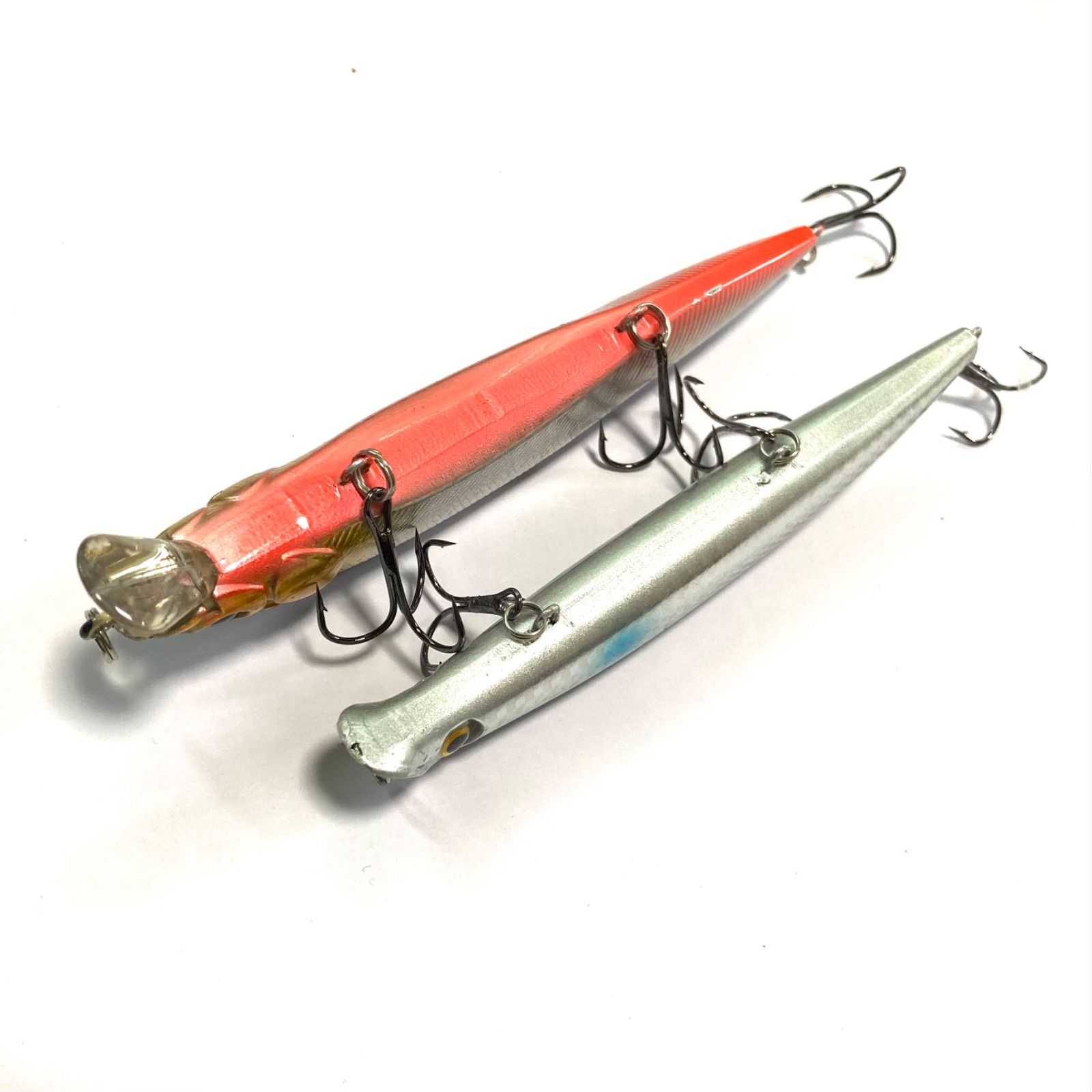 120mm リップレスミノー & 130mm シーバス ミノー セット