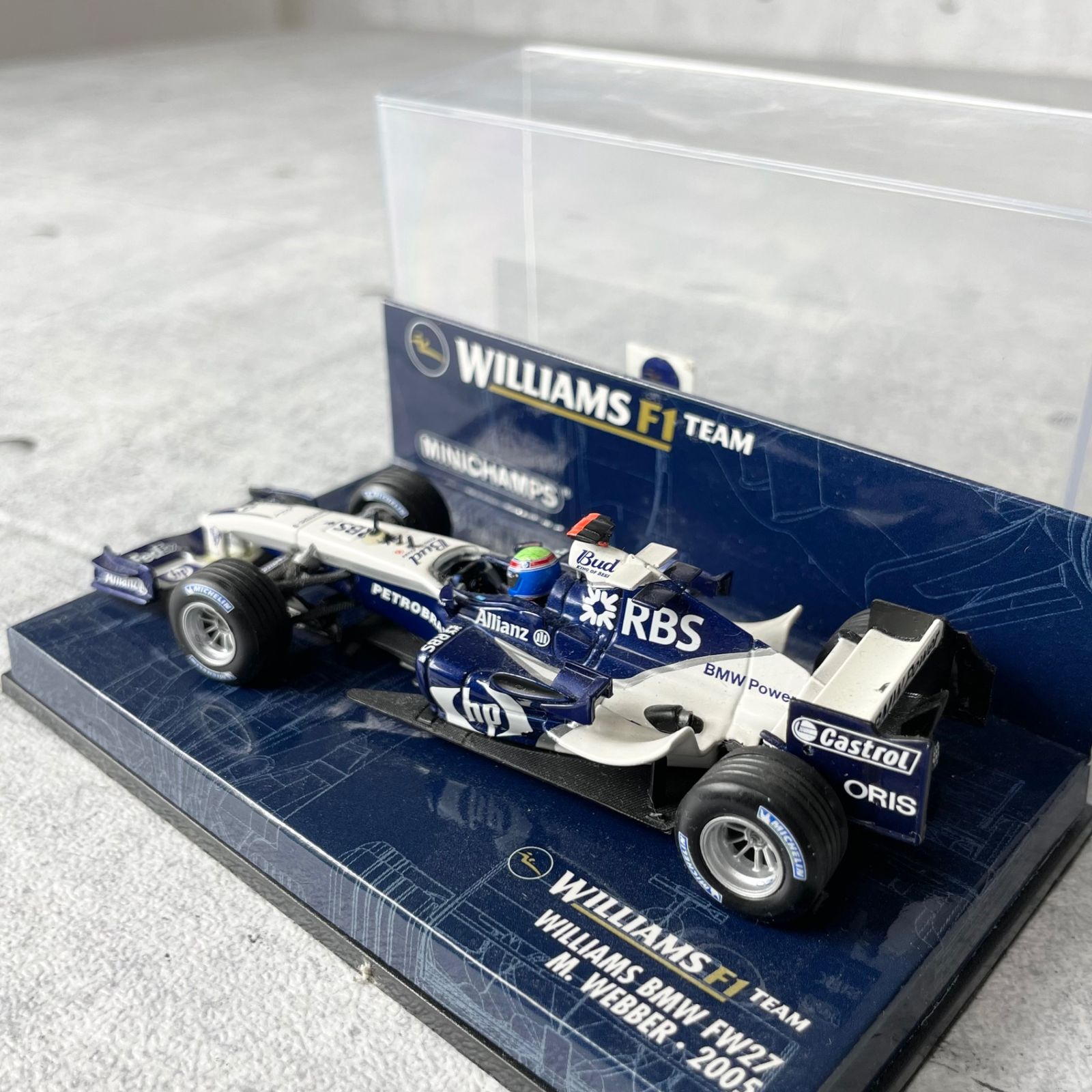 公式サイト ミニチャンプス M FW27 BMW WILLIAMS TEAM 1/43 MINICHAMPS ミニカー