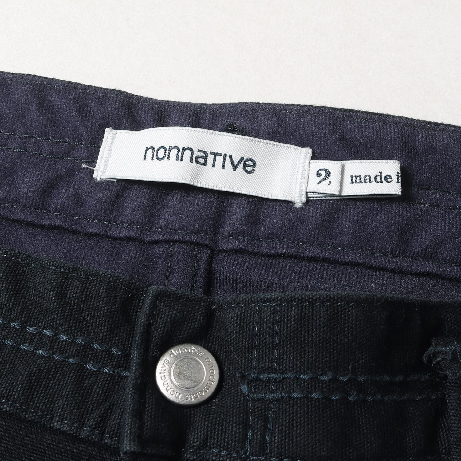 美品 NONNATIVE ノンネイティブ パンツ サイズ:2 20SS ストレッチ 