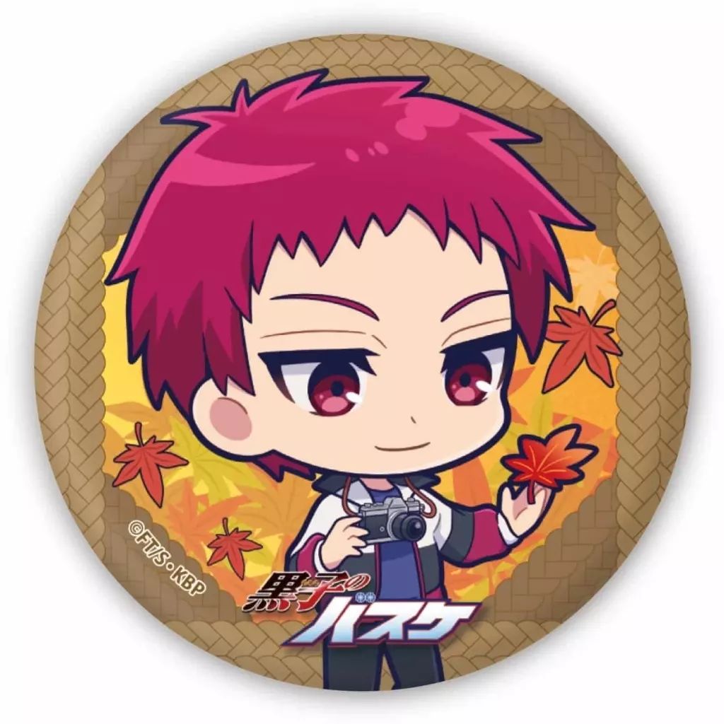 中古】バッジ・ビンズ 赤司征十郎 「黒子のバスケ 缶バッジ 26.秋の