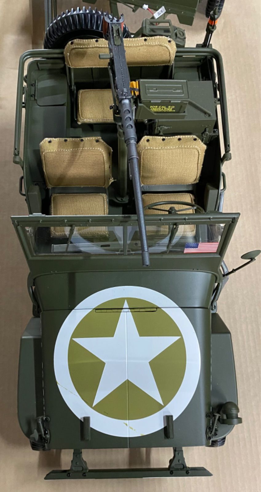 hachette アシェット 1/8 JEEP ジープ Willys MB 110 ウイリスMB