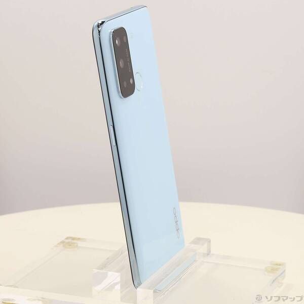 中古品〕 OPPO Reno5 A 128GB アイスブルー A101OP Y!mobile SIM