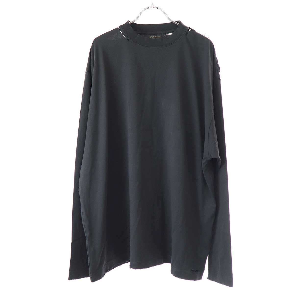 BALENCIAGA バレンシアガ 25SS セキュリティテープロゴ ロングスリーブ