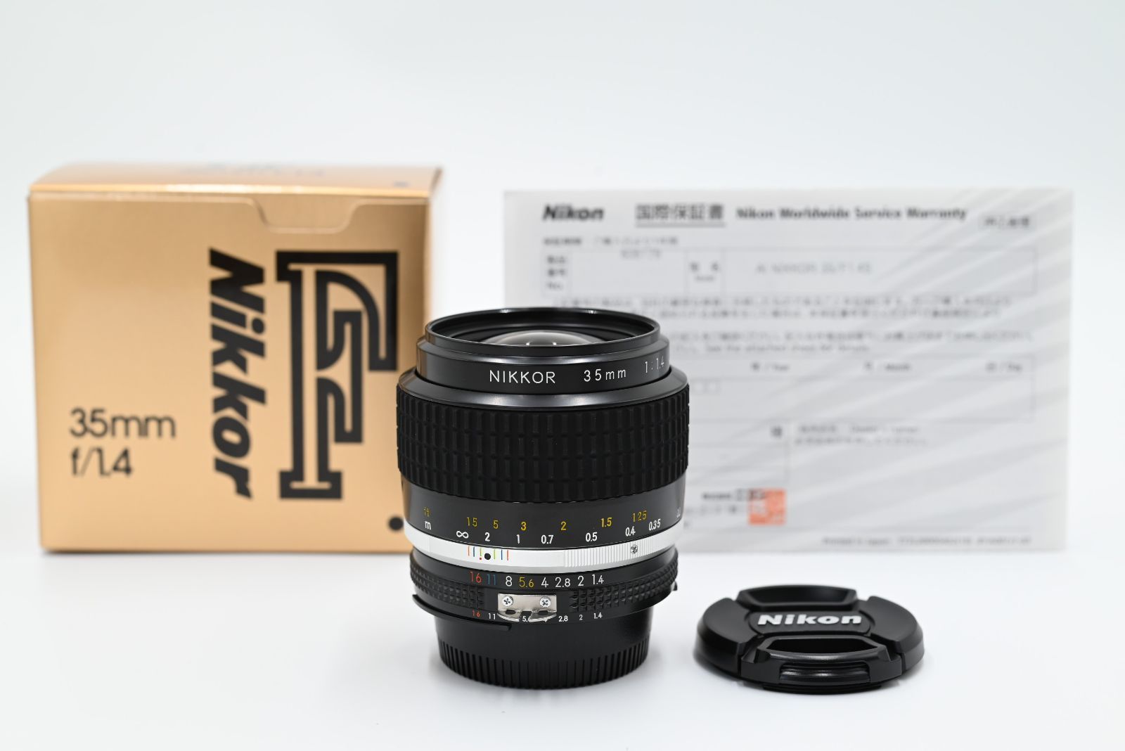 新品級】Nikon 単焦点レンズ AI 35 f/1.4S フルサイズ対応 #526 - メルカリ