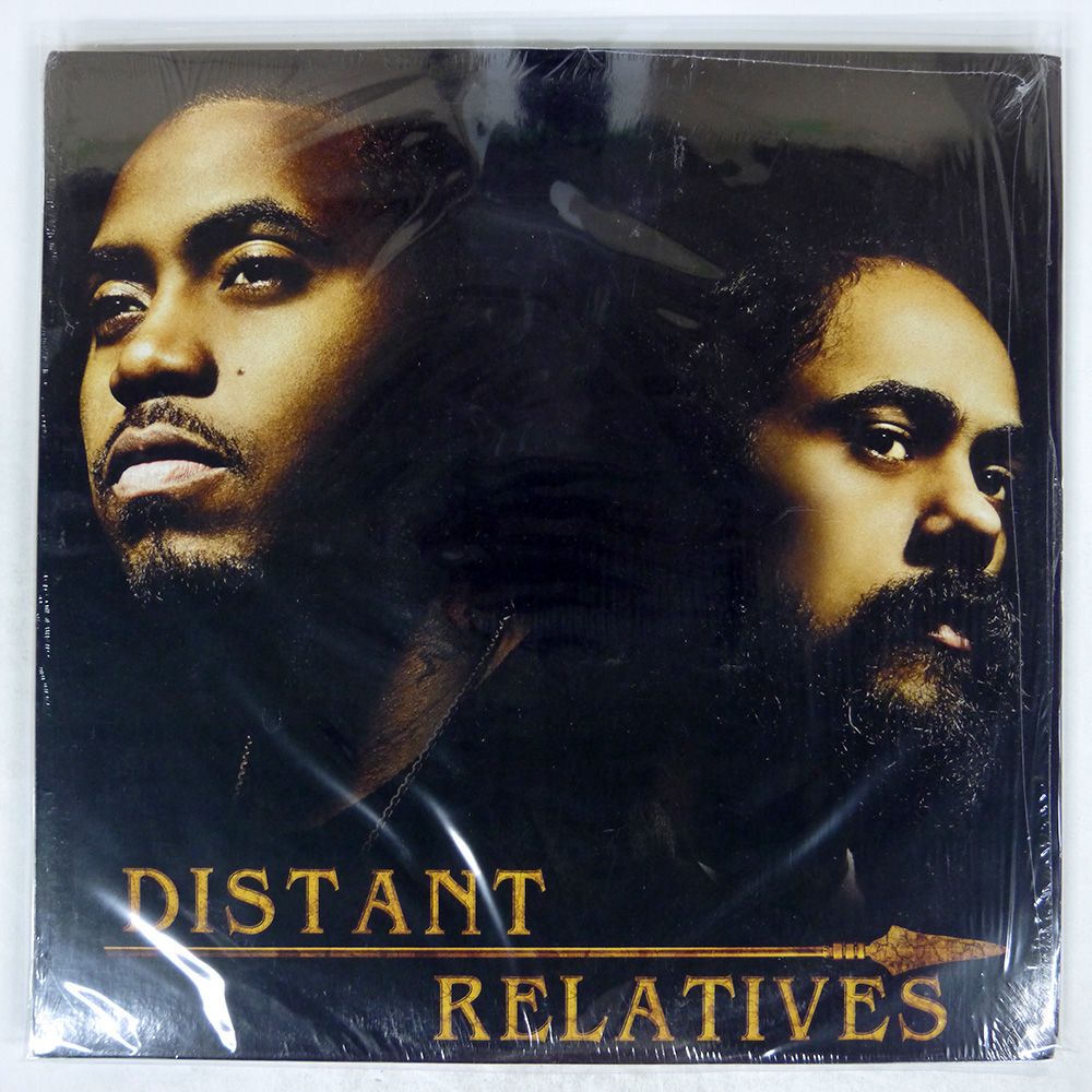 US盤 NAS - DAMIAN MARLEY|DISTANT RELATIVES|GHETTO YOUTHS UNITED GY0060 LP