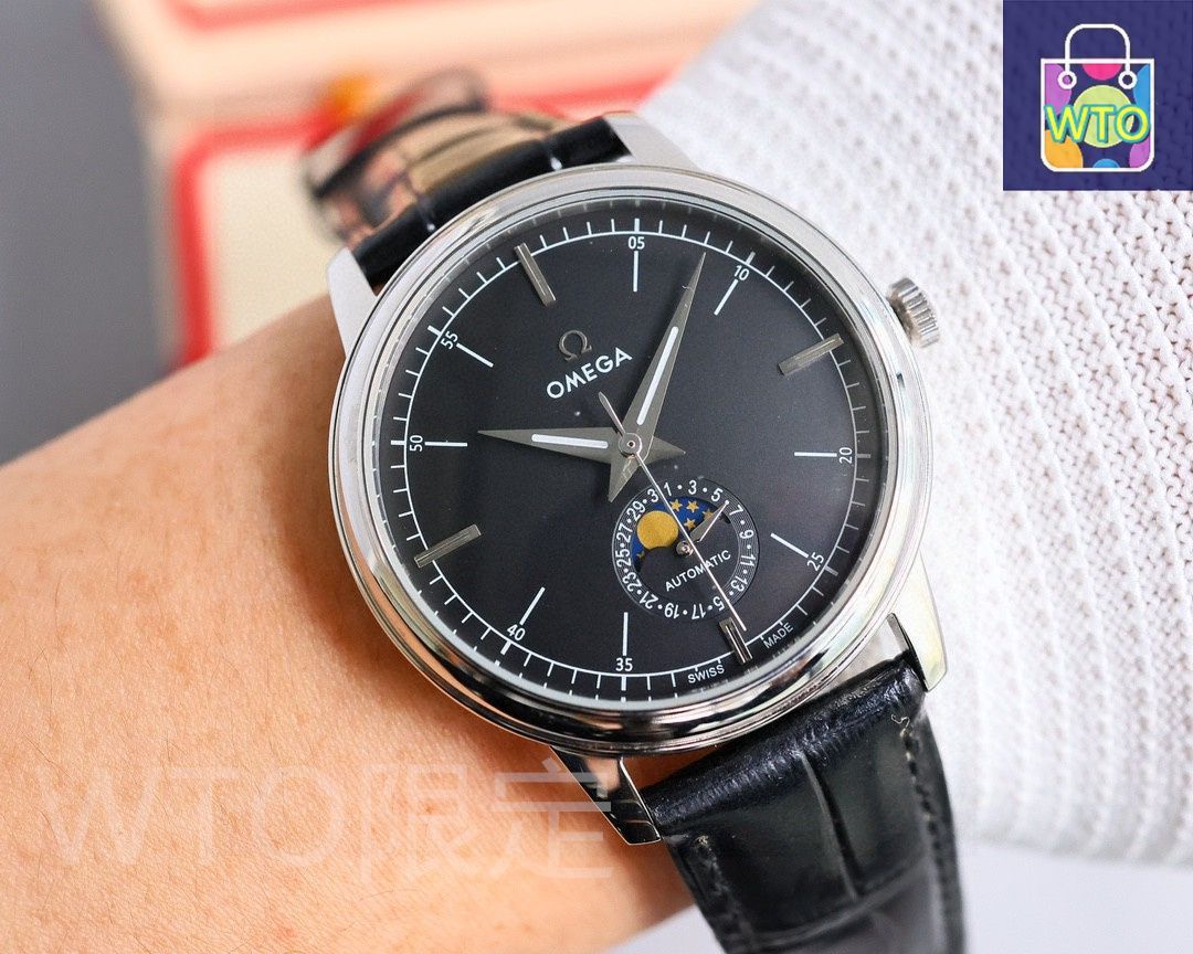 めるきページ 今日特価】Omega オメガ 蝶飛月相シリーズ 優れたデザイン