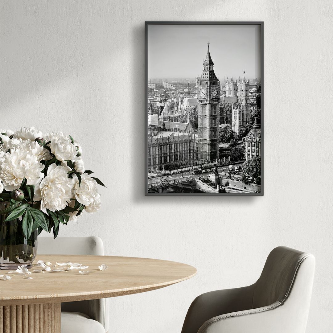 ロンドン　THE CONRAN SHOP　モノクロアート　フォト2枚セット ロンドン THE CONRAN SHOP モノクロアート フォト2枚セット