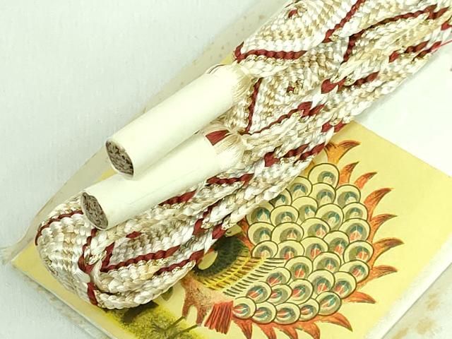 平和屋本店□極上 有職組紐道明 帯締め 唐組 桐壺 金糸 宮内庁御用  