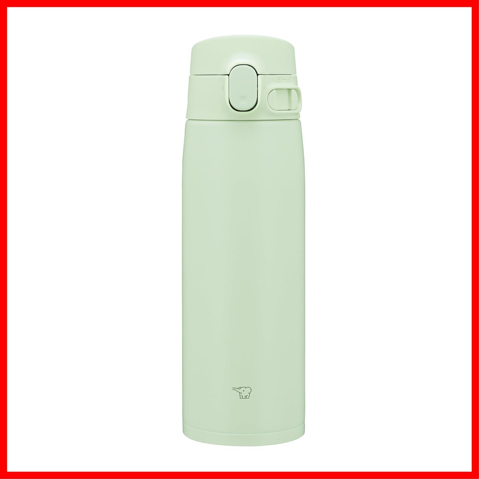 【在庫処分】象印マホービン ステンレスマグ 水筒 大容量 600ml ワンタッチタイプ シームレスせん お手入れ点数たったの3点 ピスタチオグリーン SM-VB60-GM