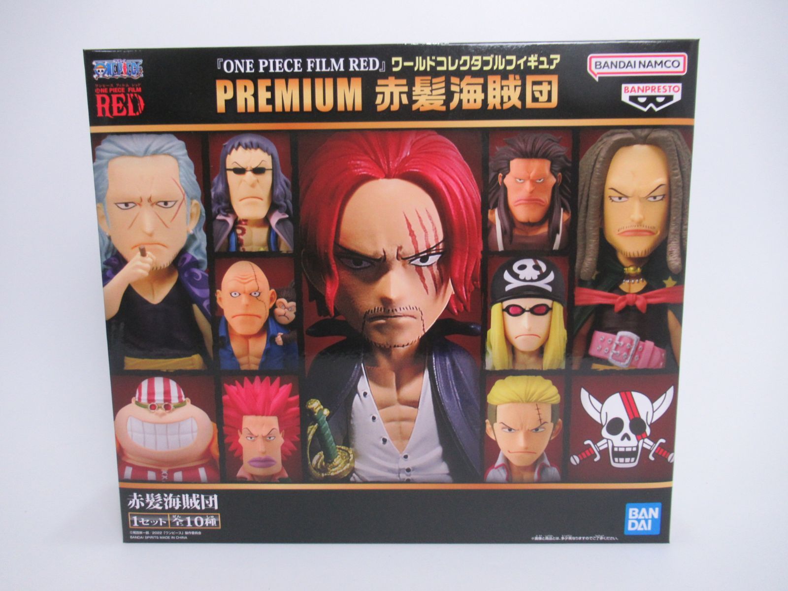 ONE PIECE - ワンピース FILM RED ワーコレ wcf  PREMIUM 赤髪海賊団 フィギュア「WCF“赤髪海賊団”フルコンプセット」が予約受付開始