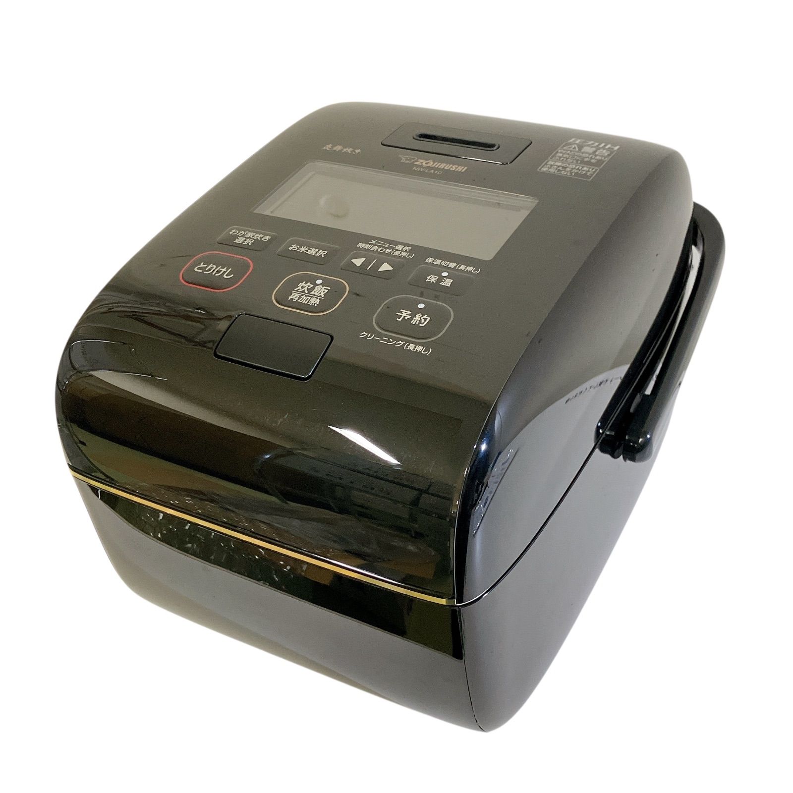 ZOJIRUSHI 炎舞炊き 1.0Lサイズ NW-LA10 ブラック 黒 圧力IH炊飯