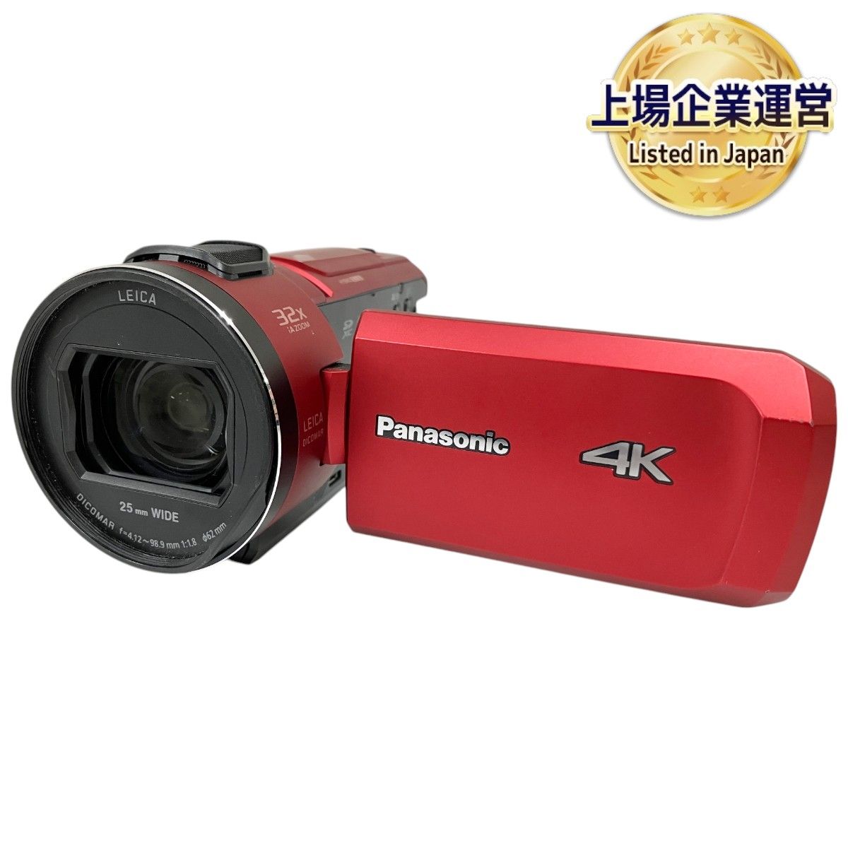 素敵な ジャンク品】Panasonic HC-VX1M 4K ビデオカメラ ビデオカメラ