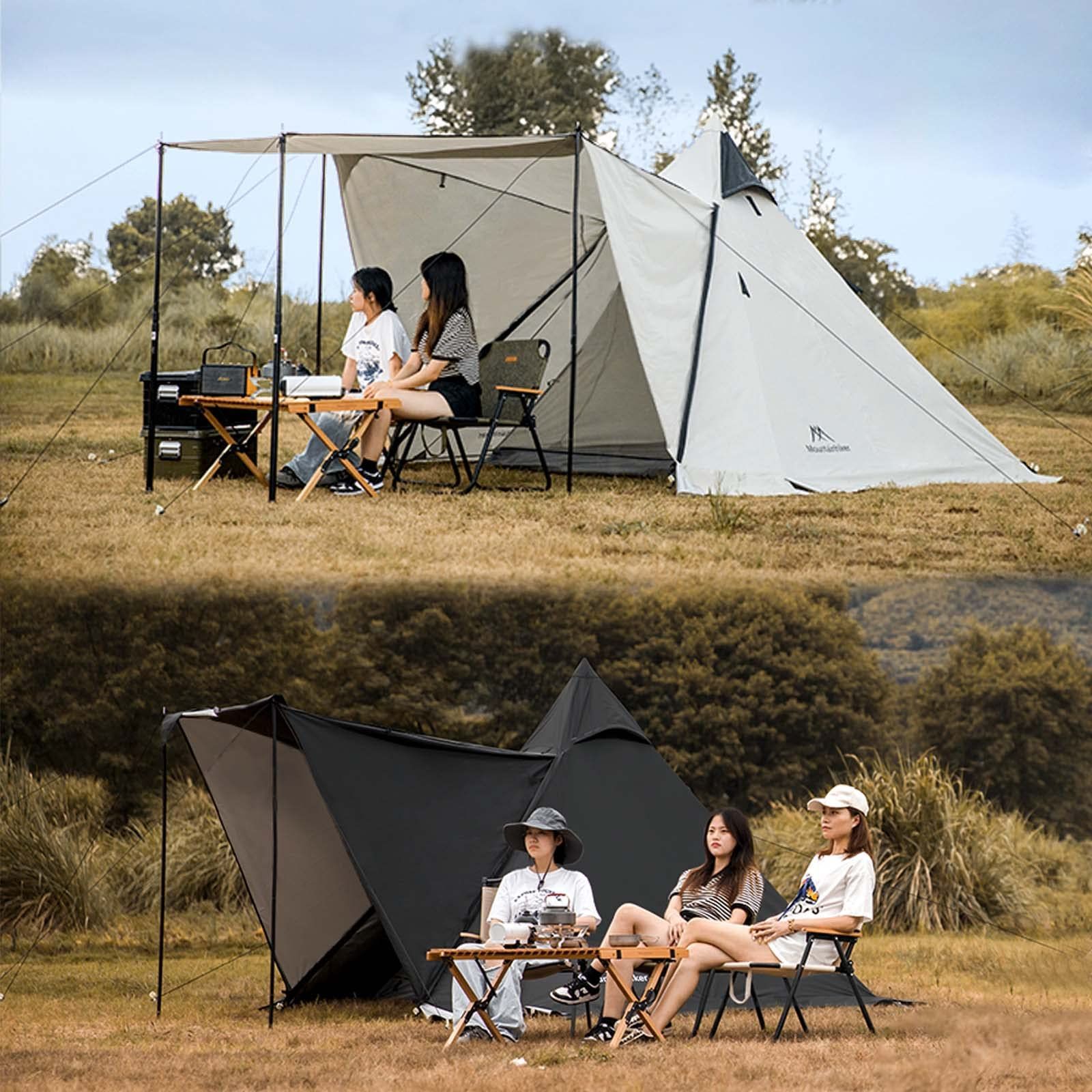 換気窓あり軽量きシェルター 簡単収納コンパクト-ん設営