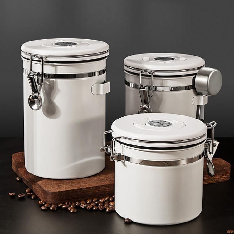 コーヒー 1200ml コーヒー豆密閉容器 紅茶 1800ml 緑茶 コーヒー保存容器