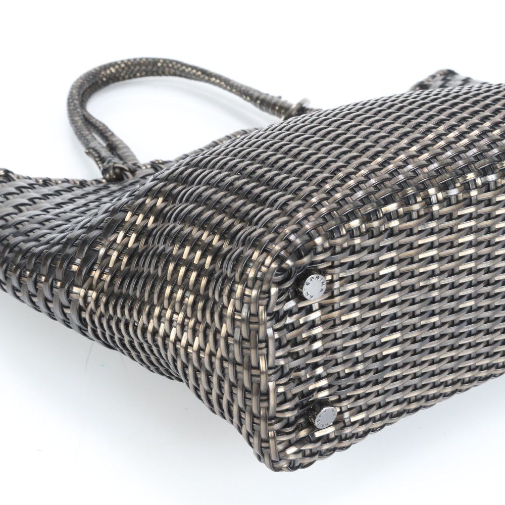極美品 アンテプリマ ワイヤーバッグ イントレッチオ 編み込み