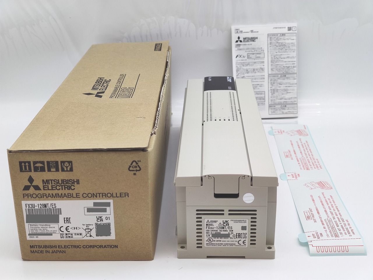 インボイス対応 箱いたみあり 三菱 MITSUBISHI FX3U-128MT|ES