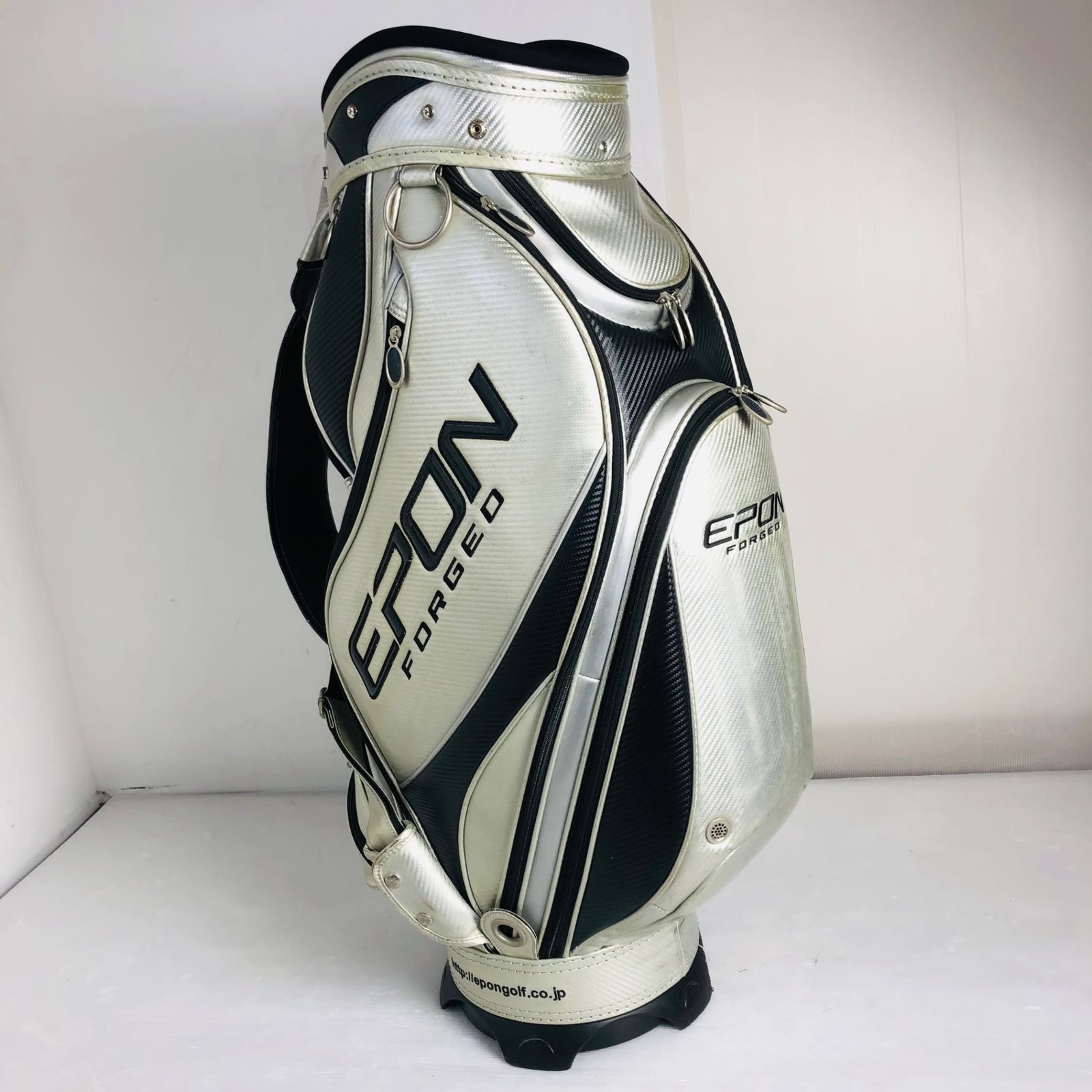 ☆レア品☆EPON GOLF☆キャディバッグ☆ブラック☆FORGED☆ワン