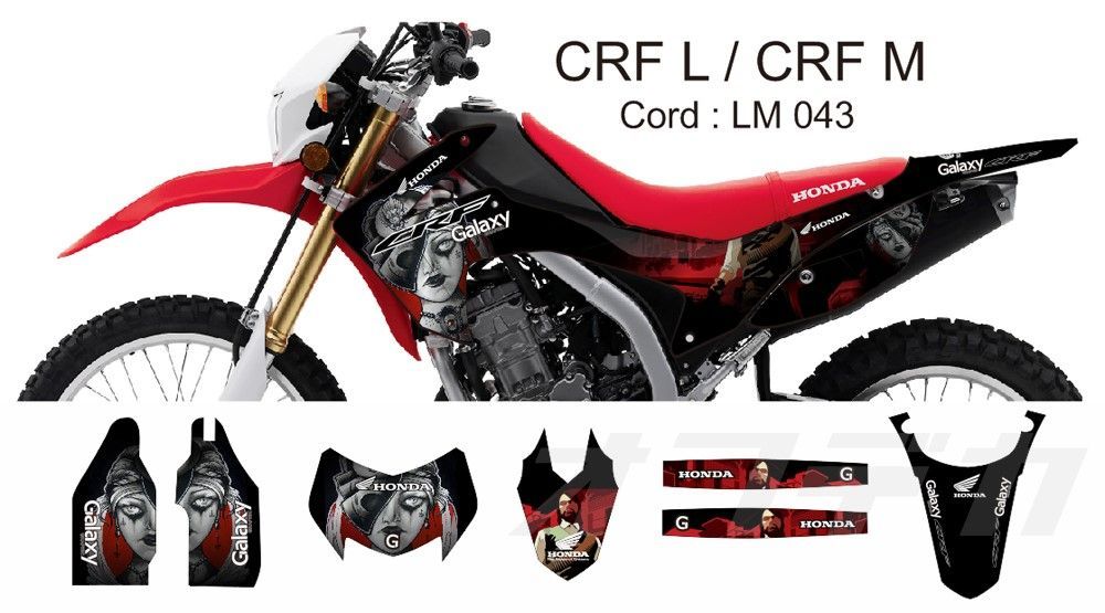 12-20 ホンダ HONDA CRF250L CRF250M 適合品 オリジナル デカール ステッカー dg20 ※デザイン決定後30日以内に発送  - メルカリ