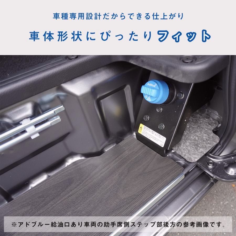 E26 キャラバン DX 標準幅 ワイド幅 ステップパネル ｜ nv350 スーパーロング ステップ カバー プレート カスタム スカッフプレート 内装 パーツ プロダックス BRIGHTFACE_UK