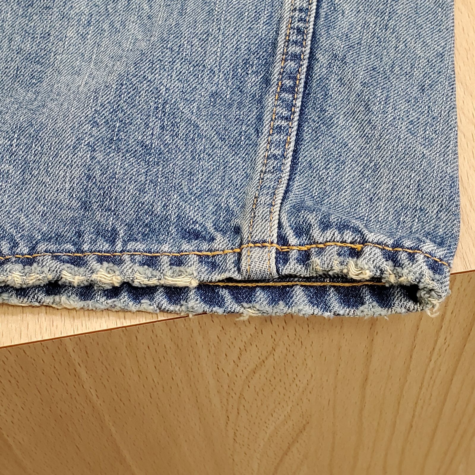 EL6 村上隆 Kaikai Kiki カイカイキキ デニム ジーンズ サイズL MK11005 ワイド ダメージ