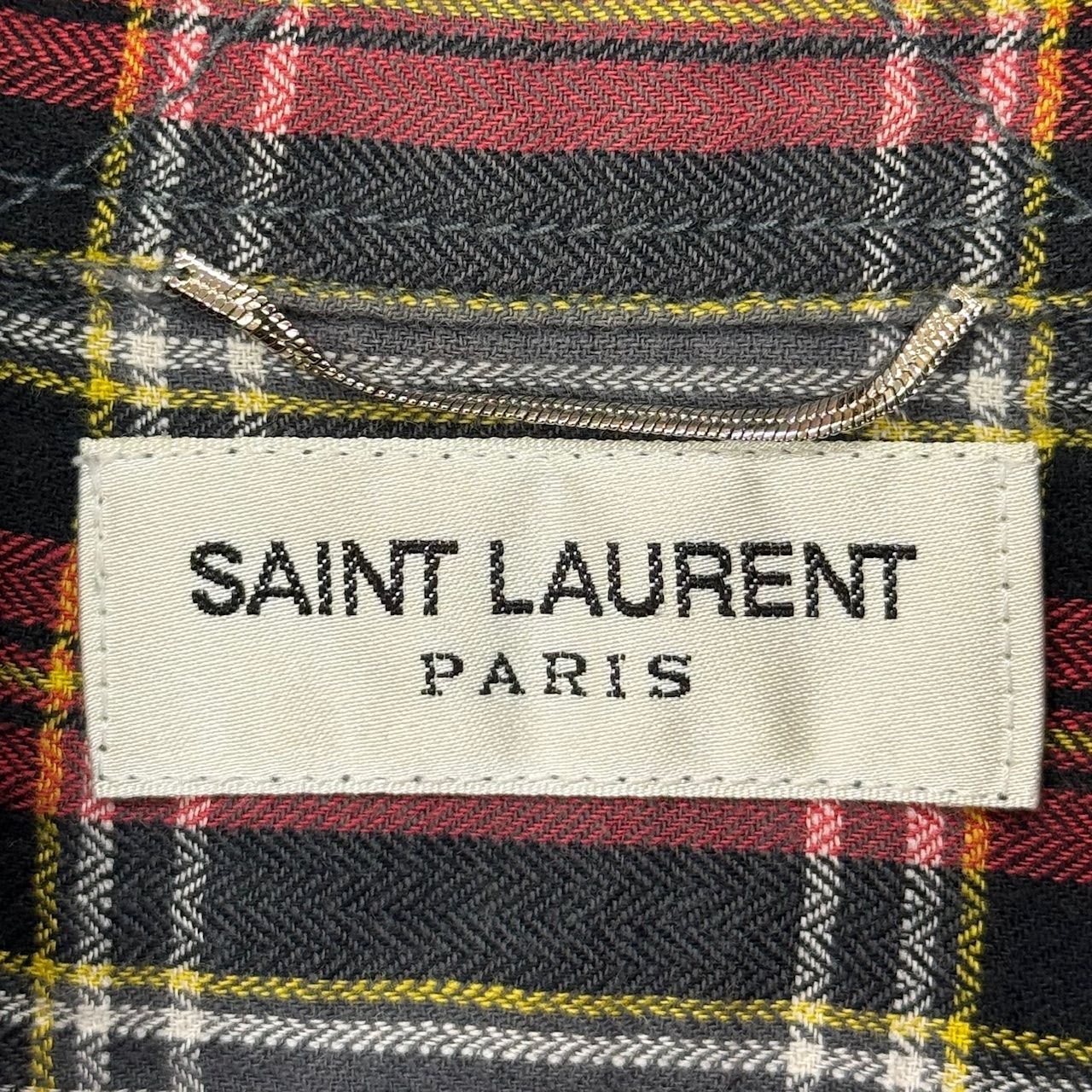 SAINT LAURENT PARIS Gradation CheckShirt グラデーション チェック