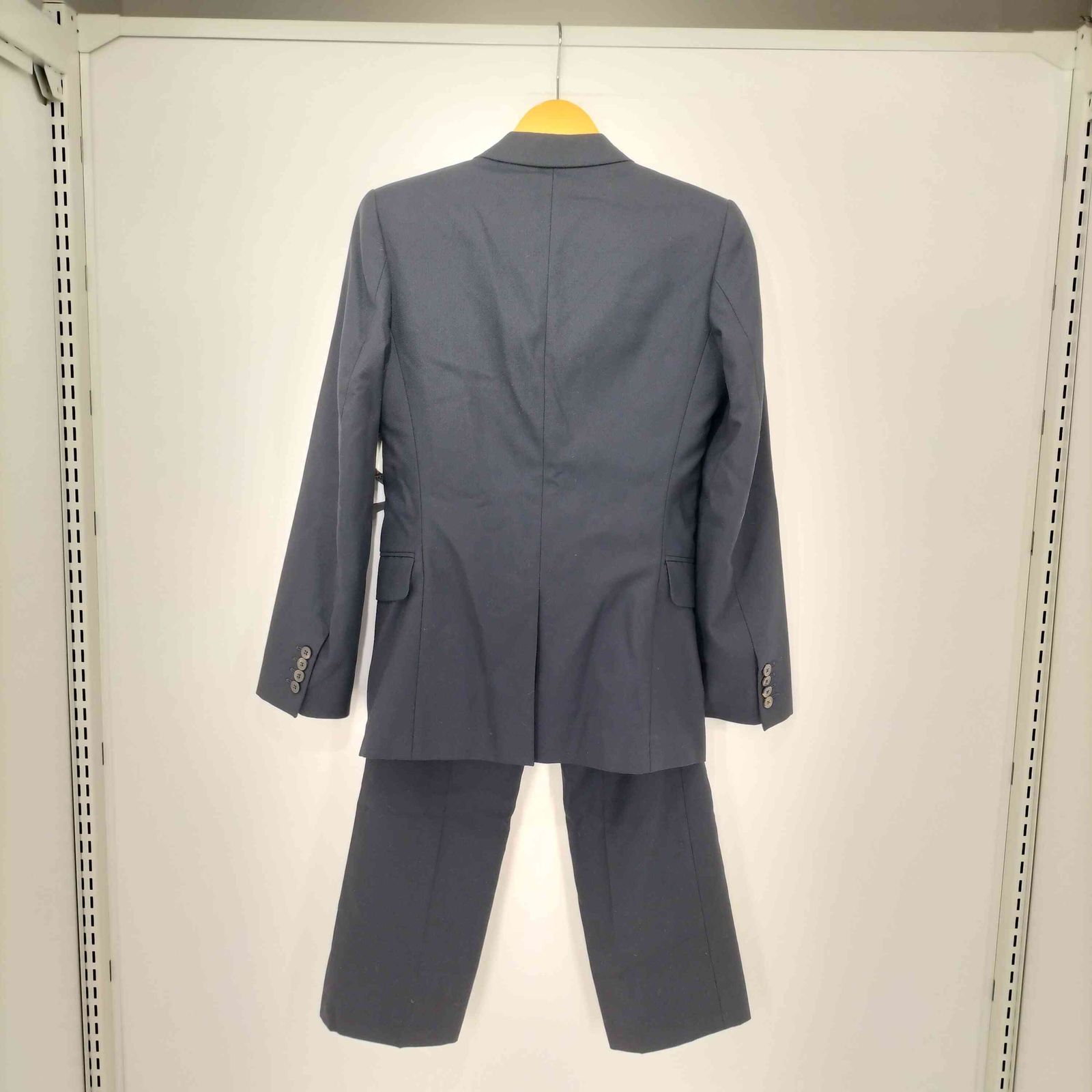 ドリスヴァンノッテン DRIES VAN NOTEN ピークドラペル 2B ウール テーラード ジャケット ノータック ウール スラックス メンズ 44