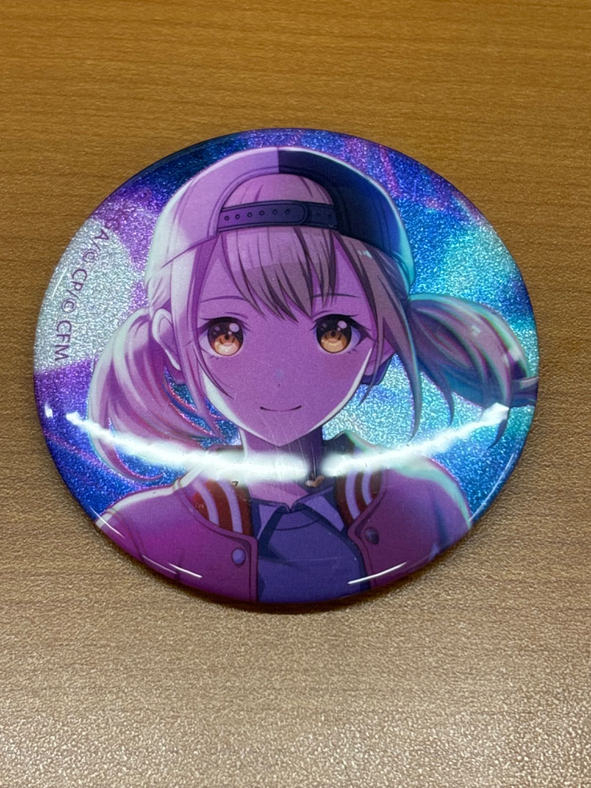 小豆沢こはね グリッター缶バッジ vol.1 C プロジェクトセカイ