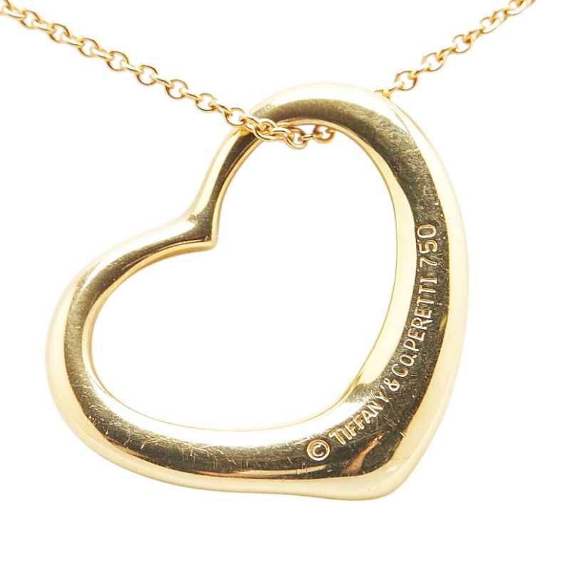 お値下げ❗極美品✨TIFFANY & Co. ティファニー 　オープンハート 極美品✨ ティファニー ネックレス オープンハート ハート