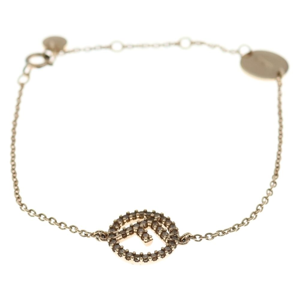 【FENDI】エフ イズ フェンディ ブレスレット　ピンクゴールド FENDI フェンディ ブレスレット エフ イズ フェンディ