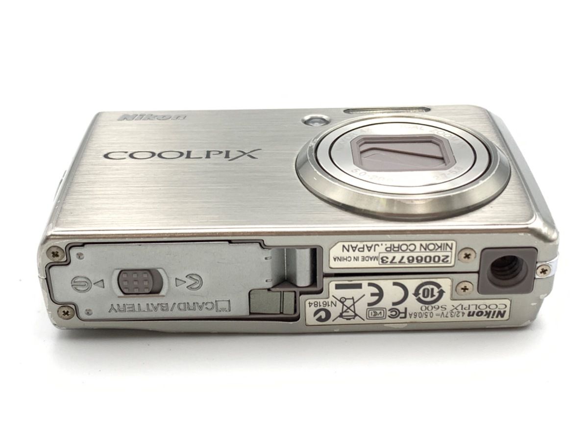 Nikon - 良品中古 COOLPIX S600 チタンシルバー  M888 Nikon - 良品中古 COOLPIX S600 チタンシルバー M888の通販 by