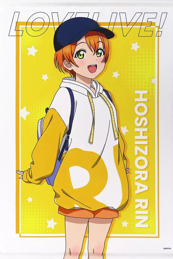 ラブライブシリーズ/星空　凛▲バスタオル・タペストリー ポスター・タペストリー 星空凛＆ソニック セガスタッフイメージ