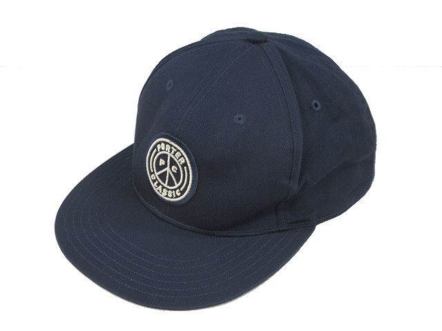 PORTER CLASSIC ネイビーキャップ Porter Classic (BASEBALL CAP) Color：Navy - TRAMPS/トランプス