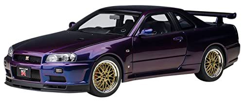 オートアート AUTOart 1|18 ニッサン スカイライン GT-R R34 Vスペック II BBS LM