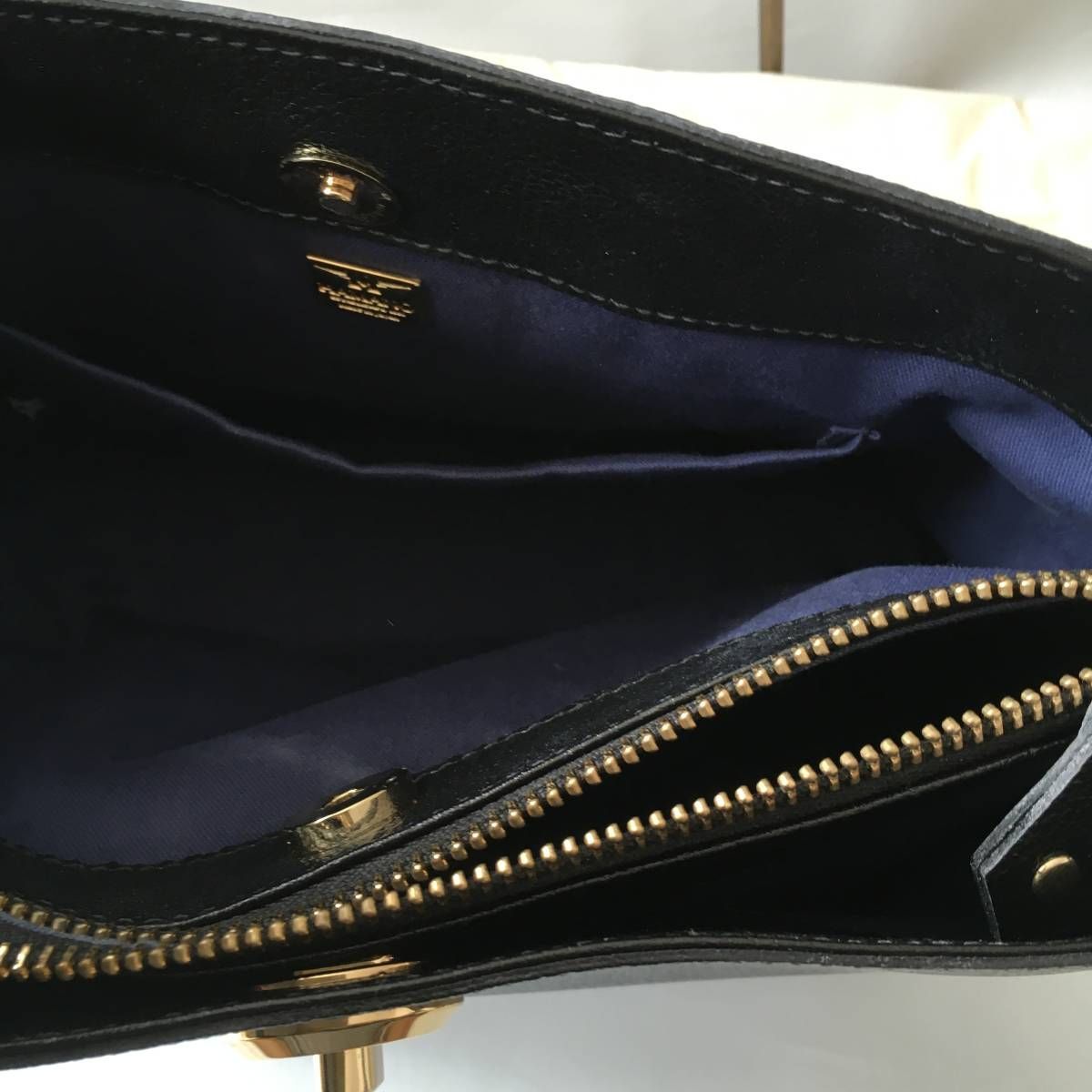 極美品 濱野皮革工藝HAMANOハマノ ディニタ 2WAY ショルダー バッグ 