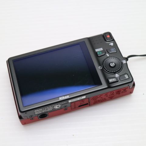 Nikon COOLPIX S6200 デジカメ ブリリアントレッド 動作品 美品