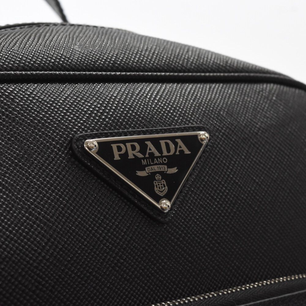 プラダ リュック PRADA バックパック 2VZ102 サフィアーノ 新作 黒 ブラック サフィアーノレザー バックパック | PRADA