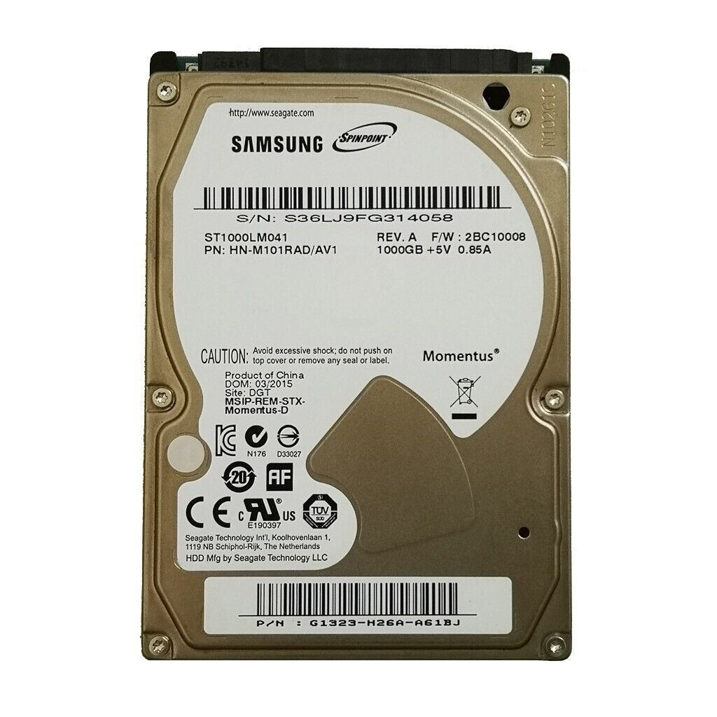 Samsung Seagate ST1000LM041 1TB 5400RPM SATA 2.5